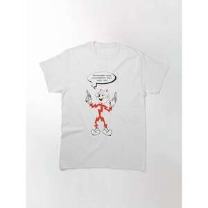 Reddy Kilowatt Warning Retro Electric Utility Graphic T-Shirt